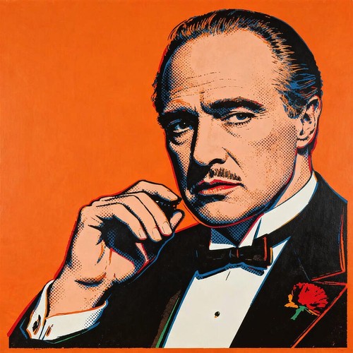Motiv marlon brando - motiv, wandbilder