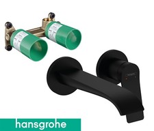 Hansgrohe Vivenis Unterputz Waschtischmischer schwarz Set Wandmontage 75050670