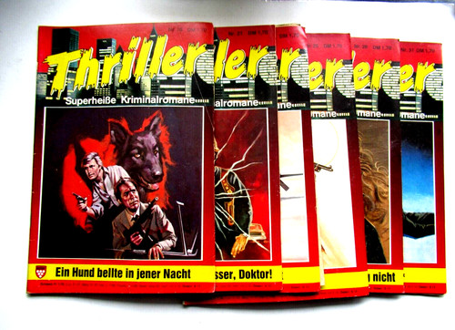 Krimi thriller hefte - thriller, 6