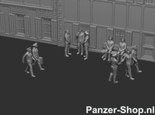 10x NVA Figuren, Soldaten In