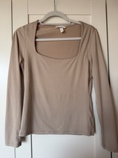 H&M Langarm-Bluse Damen Große