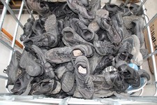 1 Posten original Bundeswehr Sportschuhe, Gelände schwarz, Outdoor Turnschuh