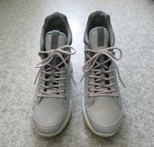 Ecco Lederschuhe Schnürschuhe Stiefeletten Gr. 38 Grau Neu