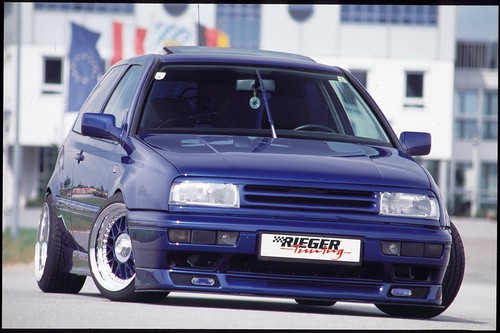 Rieger spoilerlippe für - spoilerlippe, vw
