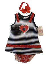 Baby Mädchen Kleid 3teilig