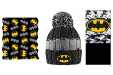 Batman Kindermütze Loop Schal