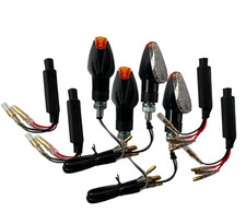 4 LED Blinker Klar Widerstände [E-Prüfzeichen] - KTM LC2 125 Yamaha DT 125 R