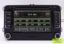 Skoda Auto Columbus RNS 510 Radio original  Continental Autoradio mit Code