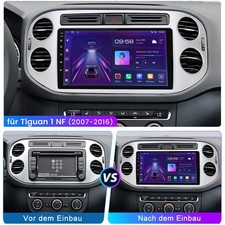8+256GB 8 Kern Android 13 Für VW Tiguan 5N 2007-2016 Autoradio GPS Nav Bluetooth