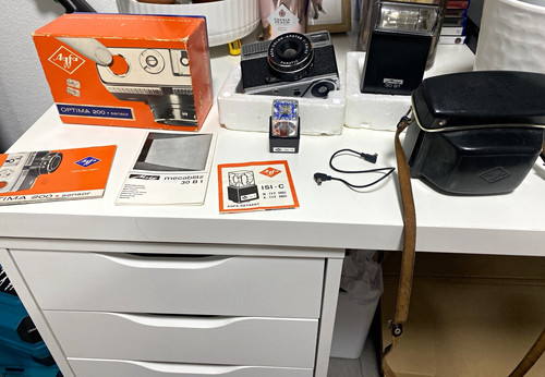 Agfa optima 200 sensor analoge - agfa,
