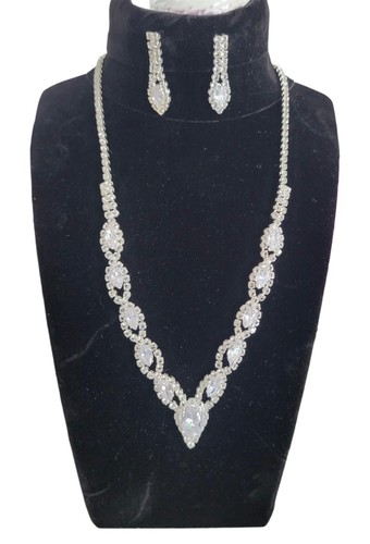 Halskette halsband ohrringe - halsband,