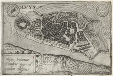 Antike Landkarte "Sluis"