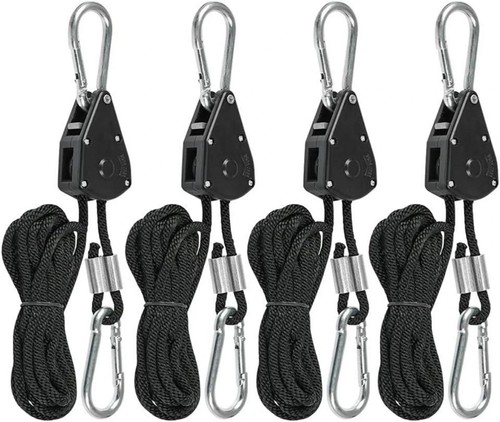 Grow seilzug lampen - 4x,