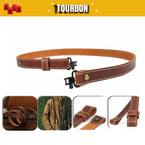Tourbon leder gewehrriemen - tourbon,