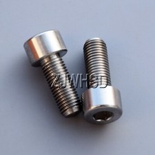 2pcs M8x1x20mm Titanium Hex