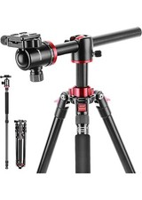 Neewer Kamera Stativ Einbeinstativ mit schwenkbarer Center Spalte für Panorama S