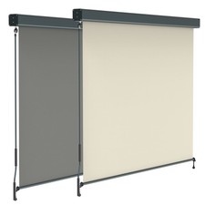 Außenrollo Senkrechtmarkise Balkonrollo Sonnenschutzrollo Rollo Sichtschutz