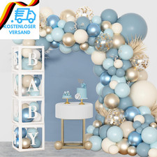 Babyparty Deko Junge, 152Pcs