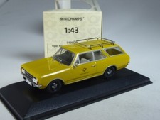 (KI-03-39) Minichamps Sondermodell Opel Rekord C Caravan Bundespost, 1:43 in OVP