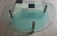 Edelstahl Glastisch und Couchtisch für Wohnzimmer