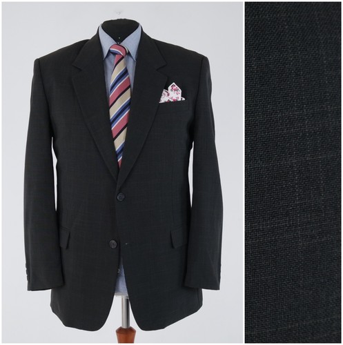Dunkelgrauer herrenblazer 44r - dunkelgrauer,