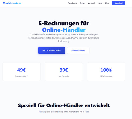 Marktomizer software - marktomizer.de, –