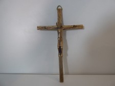 Kruzifix Wandkreuz aus Bronze