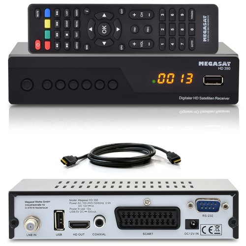 Megasat 390 hdtv digital - megasat, hd