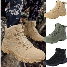 Herrenstiefel Taktische Militärstiefel Combat Army Boots Outdoor Wanderschuhe