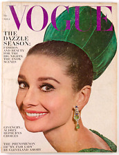 AUDREY HEPBURN Givenchy JILL KENNINGTON Vogue 1st November 1964 Penn PONTIAC vtg