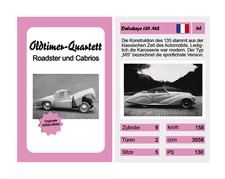 Auto Quartett im Großformat