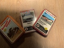 3 Quartette F.X. Schmid Flugzeuge, Autos und Bundeswehr