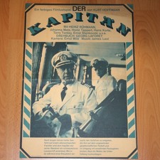 DDR-Filmposter DER KAPITÄN