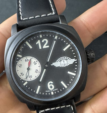 Moscow Classic Fliegeruhr – Handaufzug – Pilot/Flieger – Schwarz – mit Box – Vin