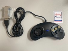 Für Amiga CD-32, Ersatz-Gamepad inklusive Anschlußadapter, getestet!
