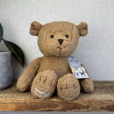 Barbara Bukowski Teddybär - Julian Löwenherz gelb gold Beanie Bär Rentner