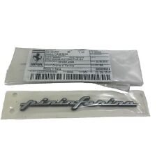 (S21) Original Ferrari Pininfarina Schriftzug Emblem  081604500
