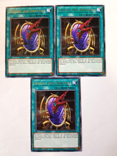 3x Spiegel Des Drachen MAGO-DE142 Gold-Letter-Rare 1 Auflage YU-GI-OH Playset