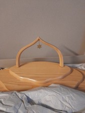 Engelwolke Blank 4 Etagen Natur Erzgebirge