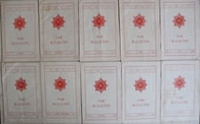 British Model Soldiers Society, The Bulletin, 1955 10 issues, complete year,