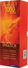 Die wichtigsten 1000 Wörter. Englisch: Karteikarten Wort... | Buch | Zustand gut