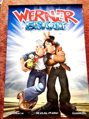 Werner eiskalt kinoplakat - werner,