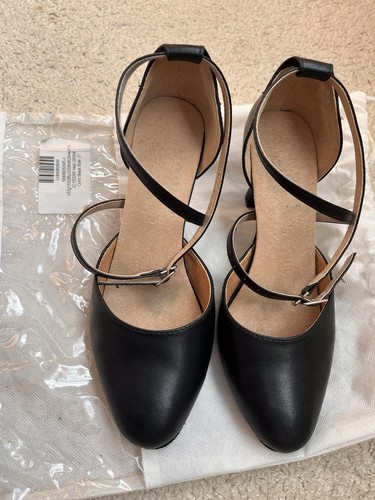 Tanzschuhe leder schwarz - tanzschuhe, gr.37