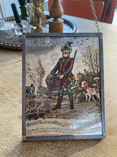 Glas fensterbild motiv herbst - motiv,