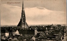 AK GRUSS AUS OST BRANDENBURG KÖNIGSBERG VON DER SEITE GESEHEN UM 1910