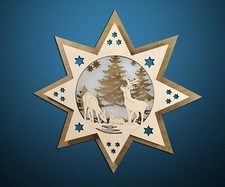 Fensterbild Deko Tiere im