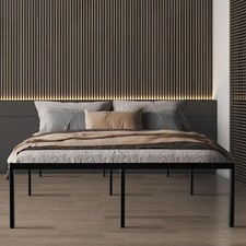 ✅ Robustes Plattformbett mit