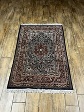 Indischer handgeknüpfter Teppich 120 x 85cm