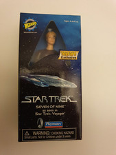 STAR TREK 5 INCH TOYFARE EXCLUSIVE FIGUR SEVEN OF NINE IN LILA OUTFIT (RAR) OVP