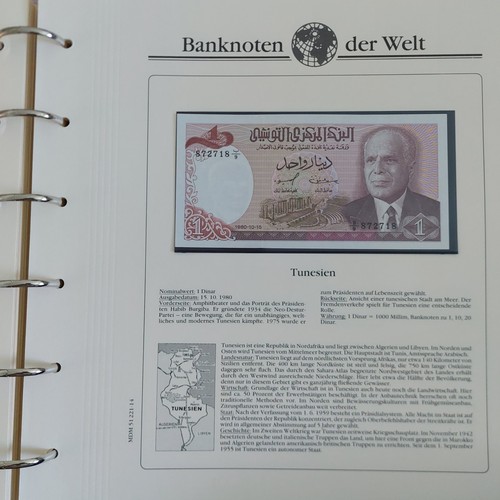 Banknoten der welt - -, tunesien